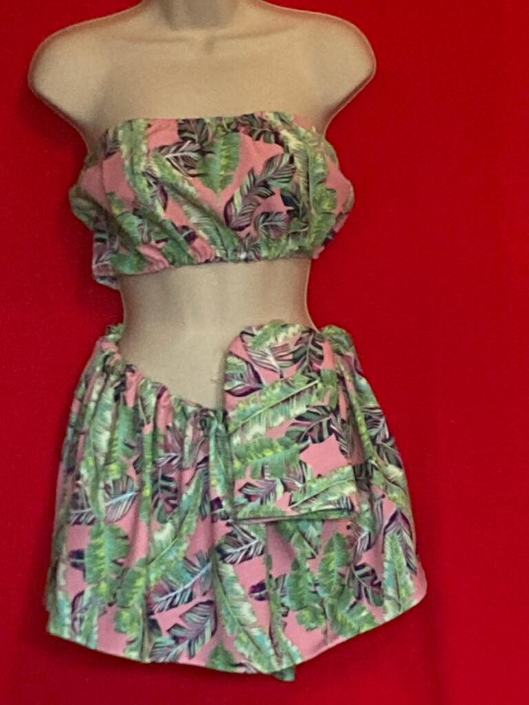 Leaves- Exclusive 3 Piece Swimwear