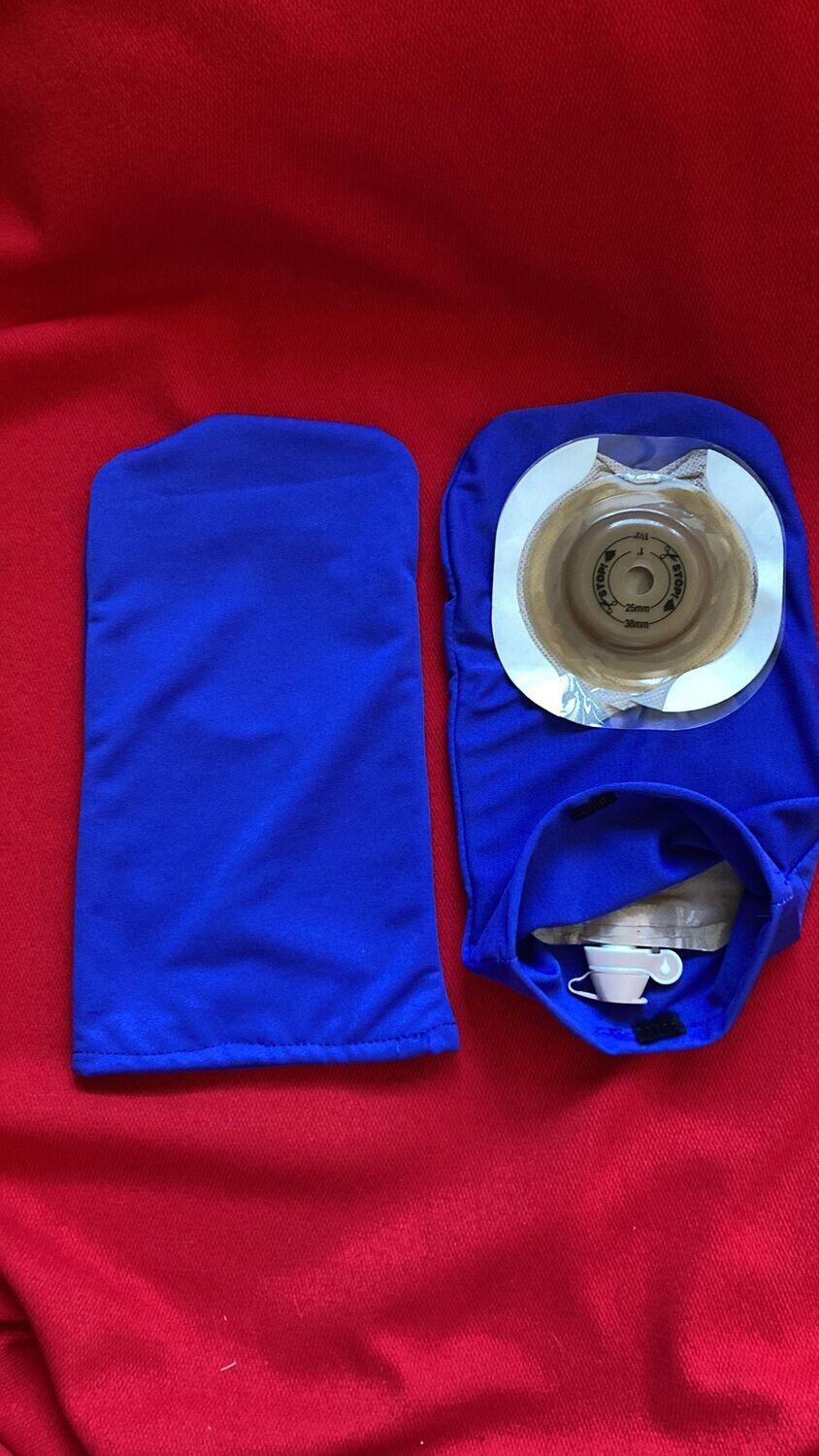 Cobalt Blue- Urostomy Bag Cover