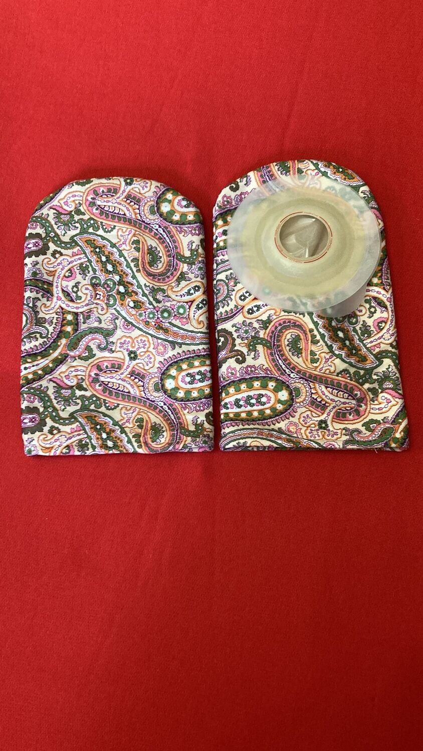Paisley Pink- Women's Stoma Bag Cover