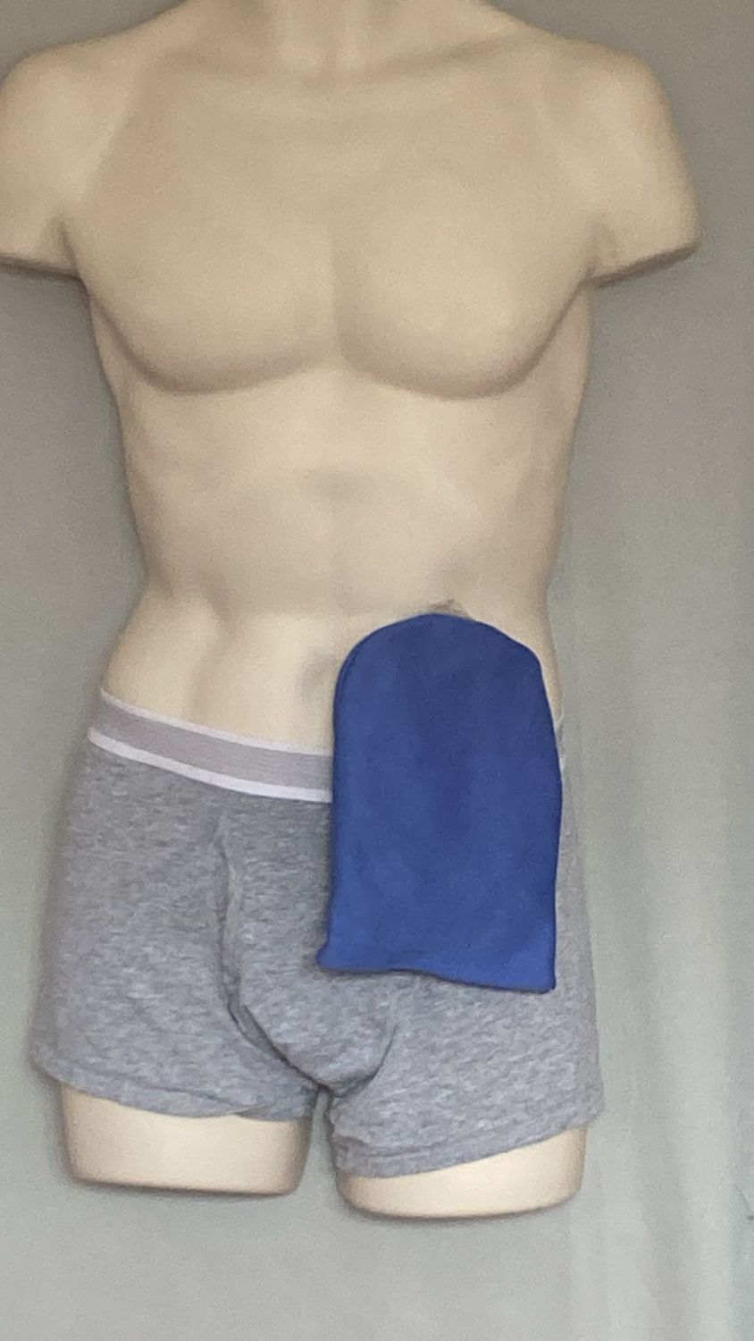 Simple Stretch Denim Look - Men’s Stoma Bag Cover