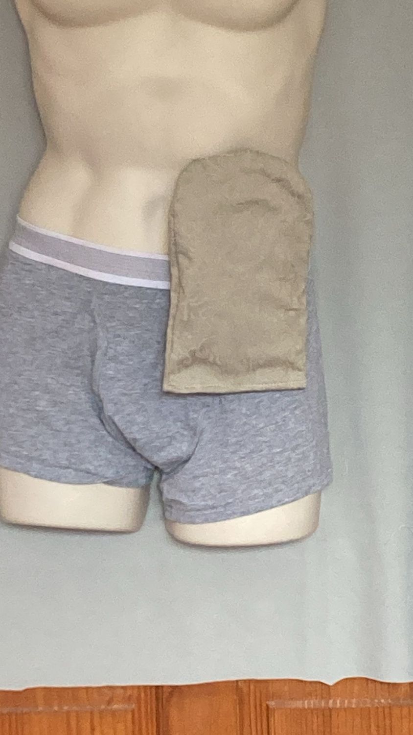 Soft Paisley Stone  - Men’s Stoma Bag Cover