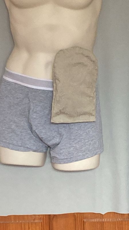 Soft Paisley Stone  - Men’s Stoma Bag Cover