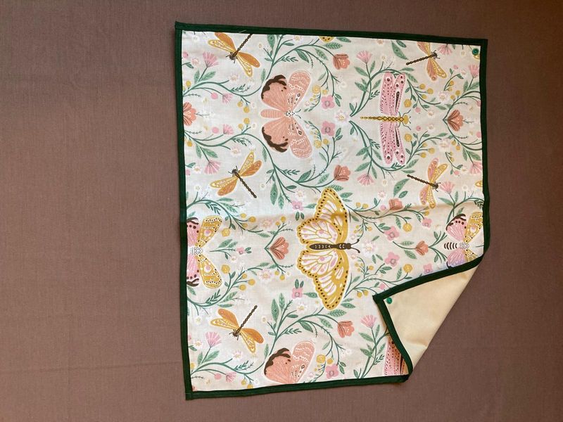 Dark Green Butterfly - Adult Dignified Napkin