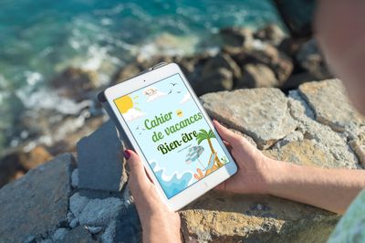 Cahier de vacances bien-être + séance audio d’hypnose – spécial été 2025