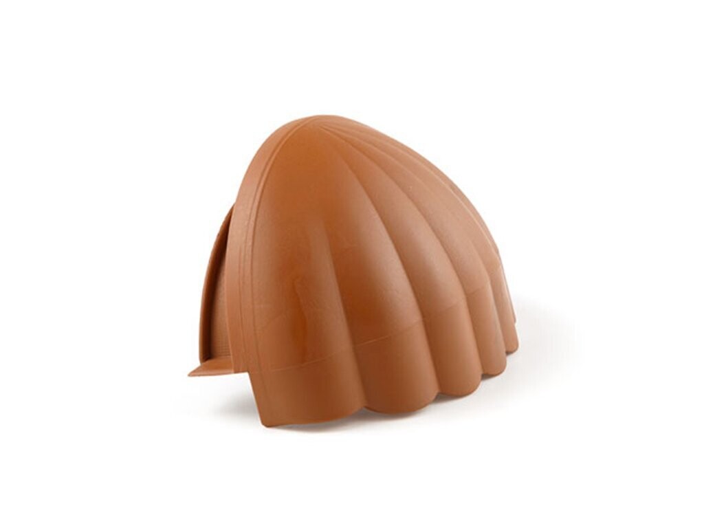 Remate cumbrera - Color Terracota