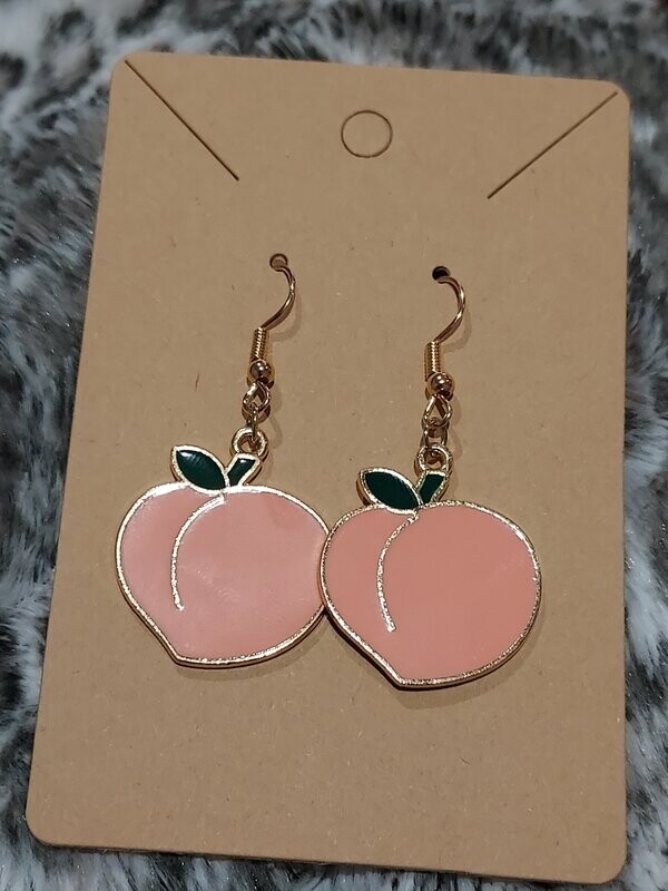 Peach Earrings