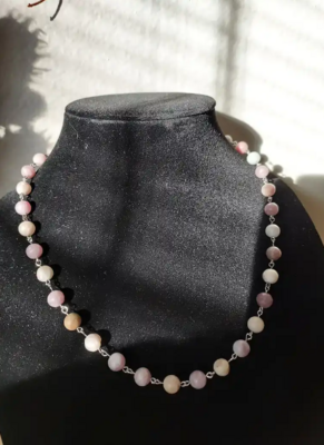 Midnight Glade Beaded Necklace