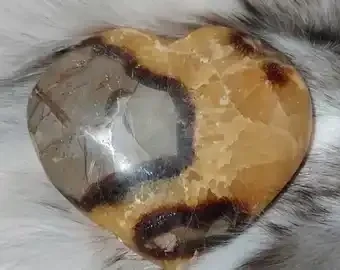 Large Septarian Heart Stone