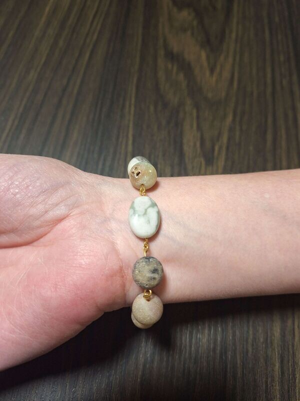 Mossy Road Toggle Bracelet
