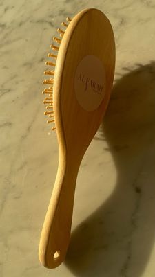 Bamboo wood brush