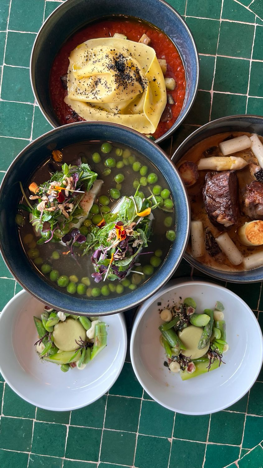 NOEN Chefs Sharing dinner