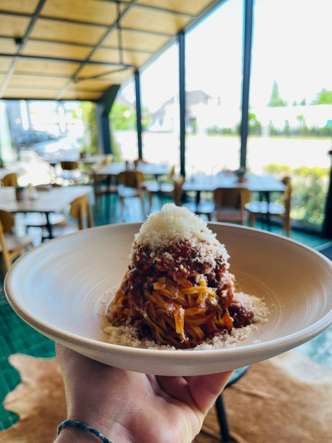 Pasta van de chef