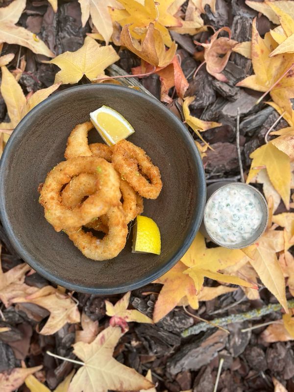 Calamaris met verse tartaar