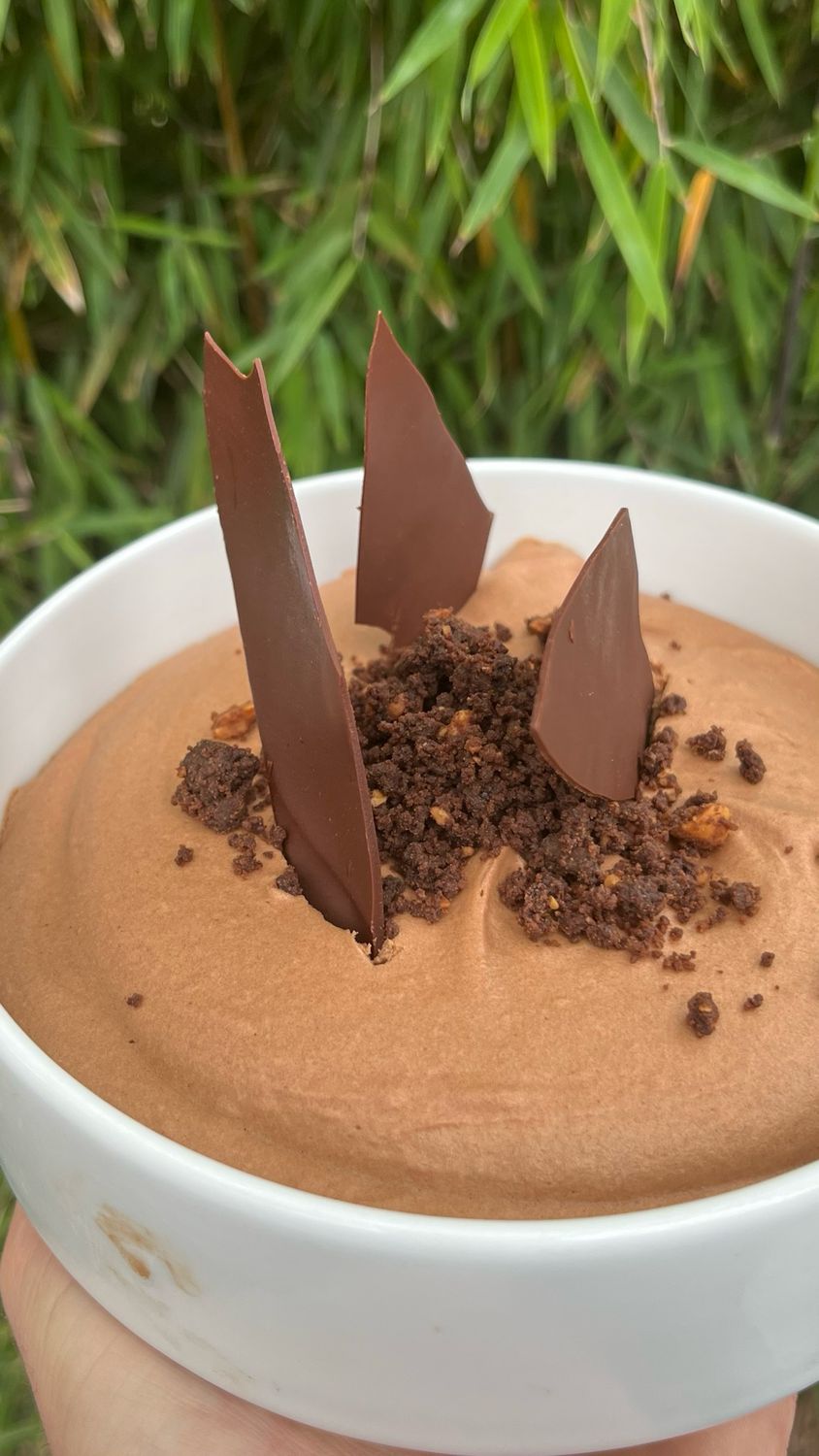 Chocomousse om te delen