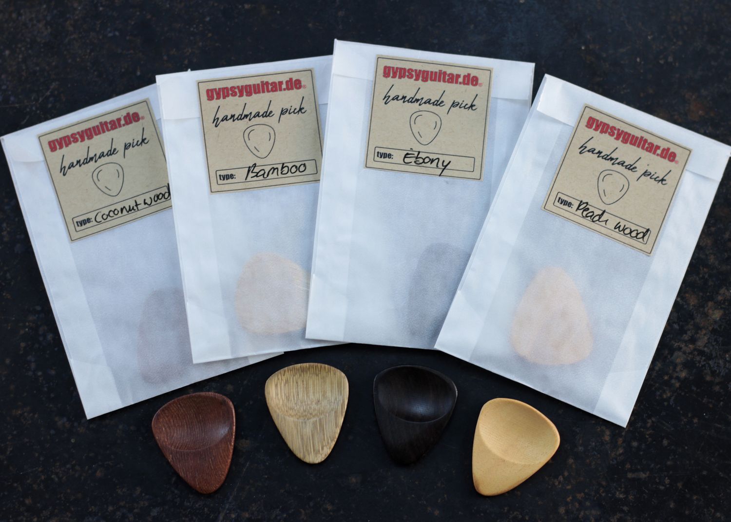 ​Handmade Picks Gypsyjazz