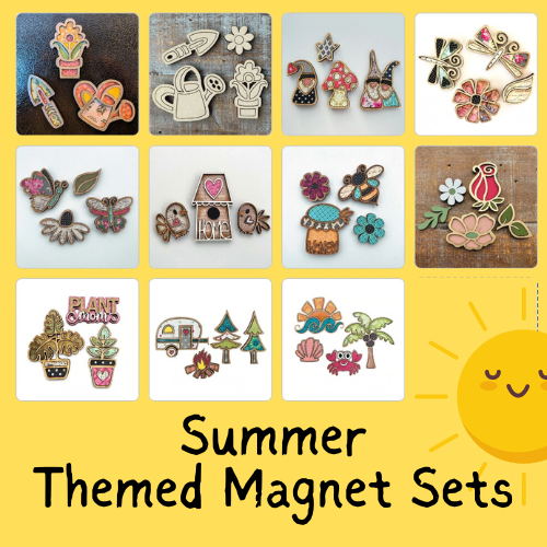 Summer Themed Magnets