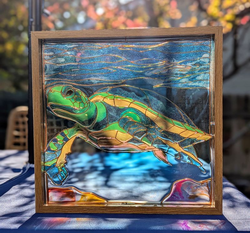 Epoxy Stained Glass