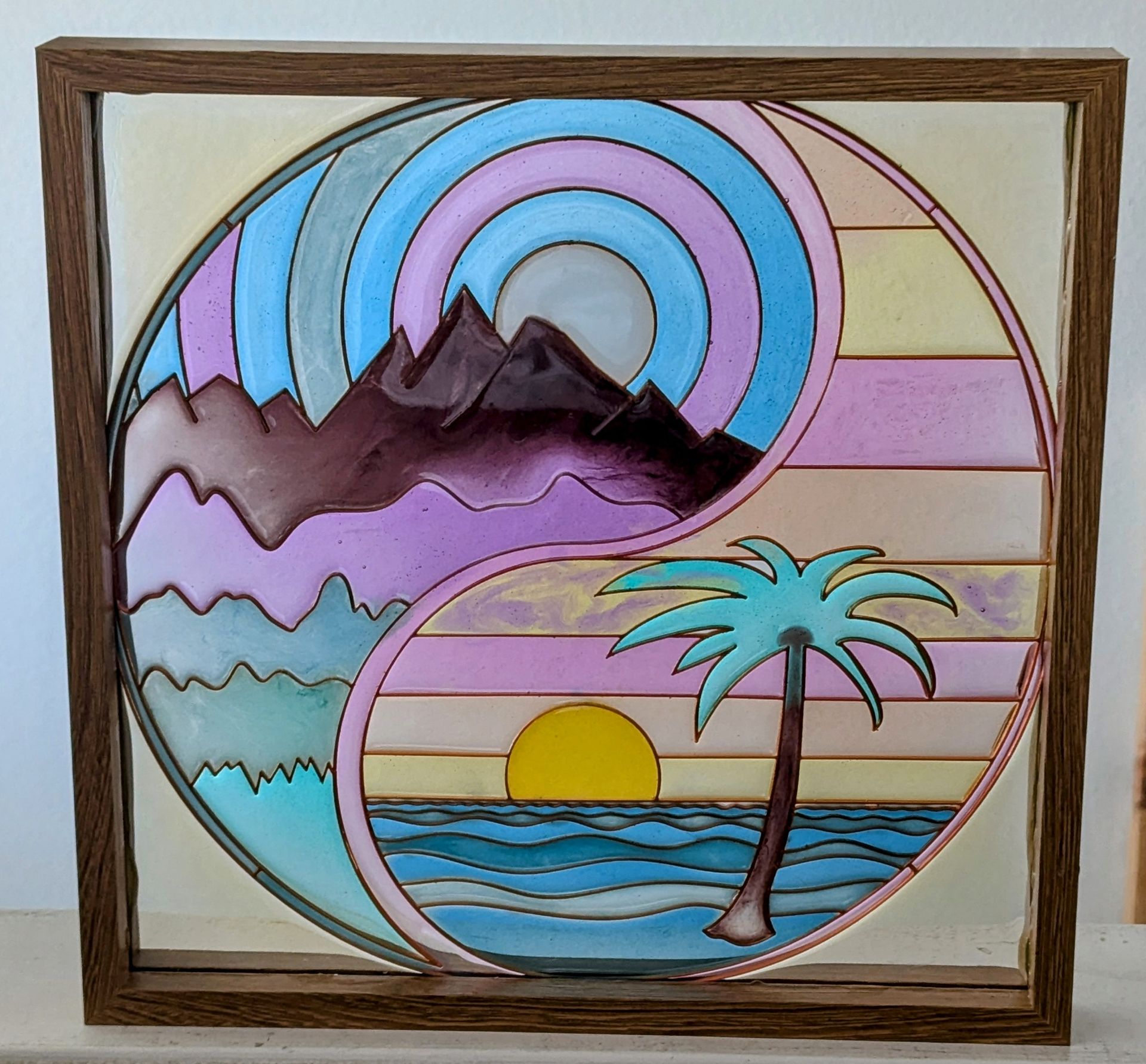 Epoxy Stained Glass
