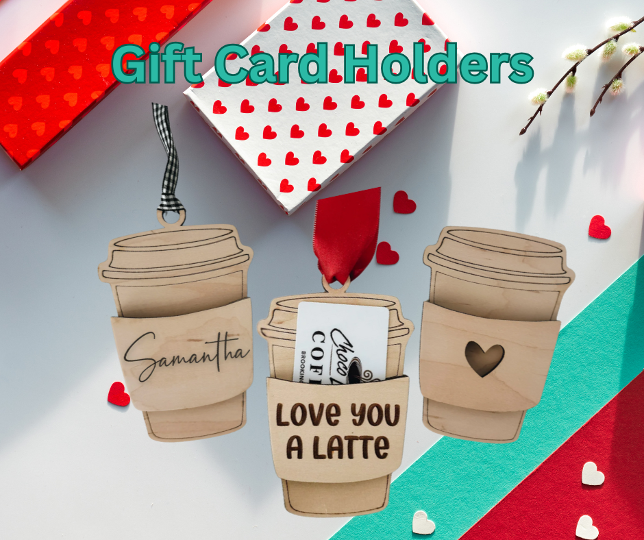 Coffee Cup Gift Card Holder