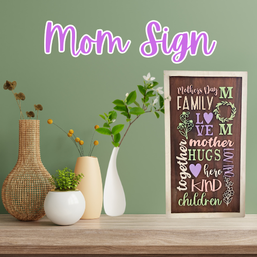 Mother's Day Collage Sign