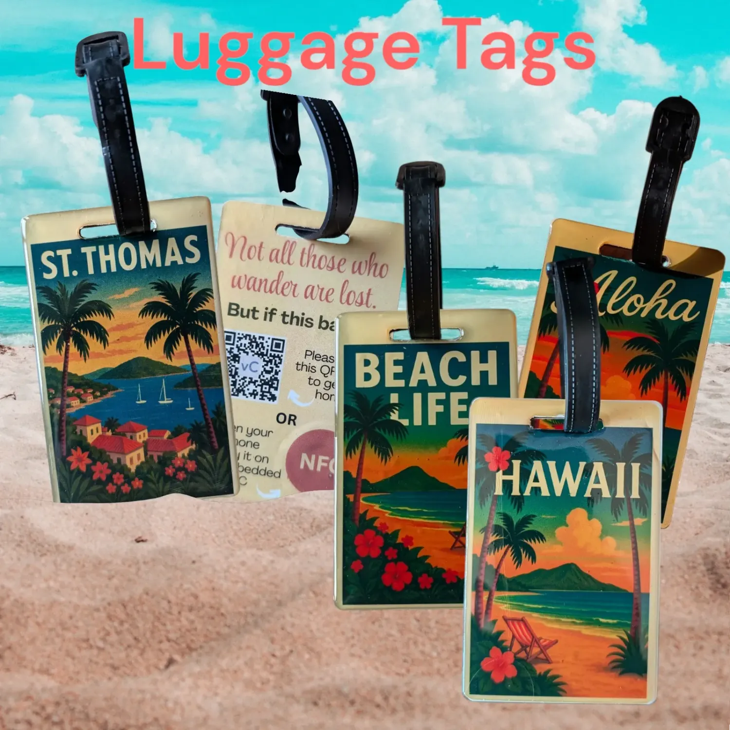 NFC Luggage Tag