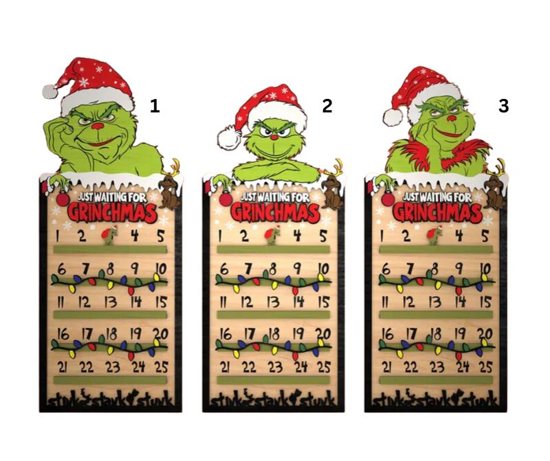 Grinch Advent Calendar Grinch Advent Calendar