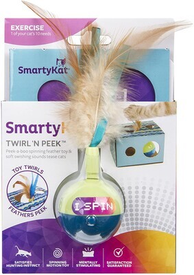 *SmartyKat ELECTRONIC MOTION Cat Toys; Twirl &amp; Peek; Brand: SmartyKat; Style: Twirl &amp; Peek