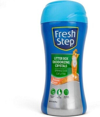 *Fresh Step Cat Litter Crystals in Summer Breeze; Size: 16 oz (1 Pound); Style: Summer Breeze