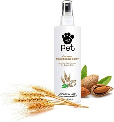 * John Paul Pet Oatmeal Conditioning Spray for Cats and Dogs; 8oz