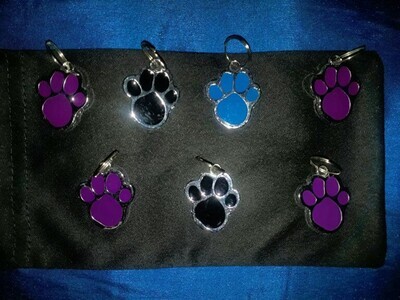 Paw Print ID Tags *(Can Be Engraved At A Jeweller)