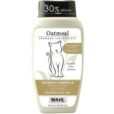 WAHL Oatmeal, Cat Shampoo Concentrate – 30% More