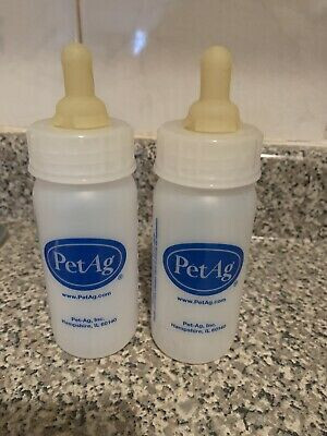 PetAg Nurser Bottles, 4-Ounce; Brand: Pet Ag; Size: 4oz