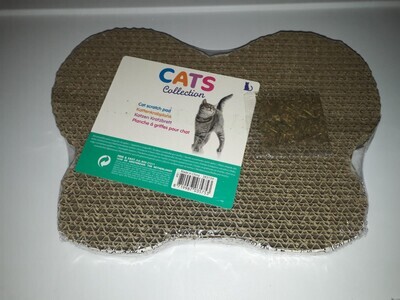Cat Collection Animal Design Cat Scratcher - BUTTERFLY; SMALL 10 inches (Size: 25 cm x 24 cm x 4 cm) - (SMALL)