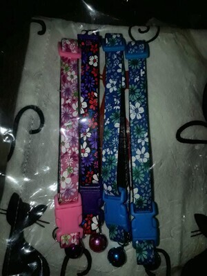 (1 - BLUE) Cat Collar Adjustable Kitten Collar with Bell, Faux Leather (not cloth or plastic) – *Tab Press/Release Collar (NOT Breakaway Collar) (1 - BLUE) Cat Collar Adjustable Kitten Collar with Bell, Faux Leather (not cloth or plastic) – *Tab Press/Release Collar (NOT Breakaway Collar)