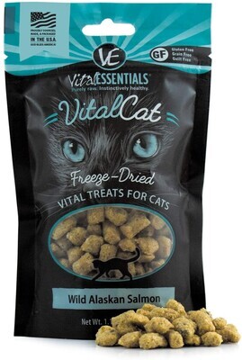 Vital Cat Freeze-Dried All-Natural Wild Alaskan Salmon Cat Treats, 1.1 oz.; Brand: Vital Essentials