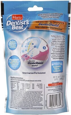 Hartz Dentist's Best Chicken Flavored Dental Cat Treats