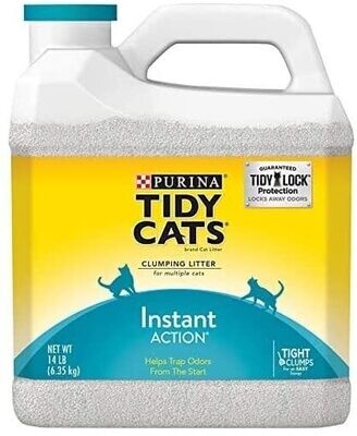 Tidy Cats Scoop Instant Action (CLUMPING) - 14 Lb (Bottle)