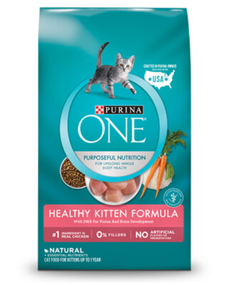 PURINA ONE® DRY CAT FOOD; Purina ONE® Healthy Kitten Food Formula; 3.5lbs
