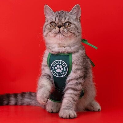 MIANHUATANG Pet Apron Saliva Towel, Halloween cat Clothes, Pets Cosplay Clothes, Pet Dog Costume, Funny Pet Clothes ，Suitable for Most Small Dogs or Cats. Pet Clothes for Small Dogs; Size: ​Small