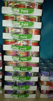 *MIX &amp; MATCH FRISKIES CANS PER CASE - (24) 5.5 oz* TTD $343 (24) 5.5oz cans ($14.29/can) – Chicken &amp; Tuna Pate - Turkey &amp; Giblets Pate - Salmon Pate - Mixed Grill