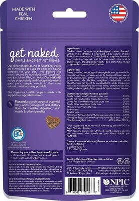 Get Naked Digestive Health Furball Relief Soft Treats for Cats, 2.5 oz