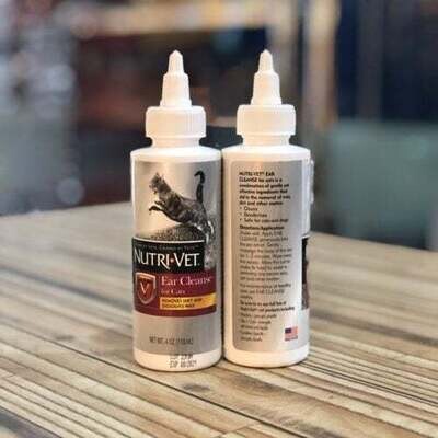 ​Nutri-Vet Cat EAR CLEANER by Nutri-Vet; Size: 4 OZ