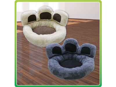 ((1)) PET BED PAW DESIGN SIZE: 50CMX17CM (Size: 20inches x 6.9inches)