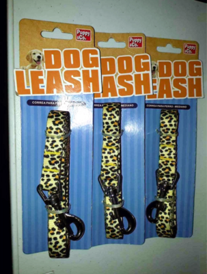 *Puppy &amp; Co. Leopard LEASH - " 1.5CM x 120CM