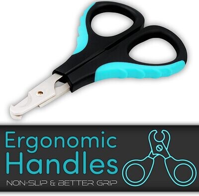 H&amp;H Pets Nail Clippers Series - for Cats and Dogs - Razor Sharp Blades Sturdy Non Slip Handles - Dog Accessories Professional at Home Grooming - Stainless Steel - Pet Nail Trimmer - XS (Cats &amp; Birds)