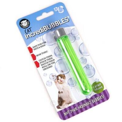 Pet Qwerks Kitty Incredibubbles (Color - Green); Flavor Name: Cat; FLAVORED Catnip flavored