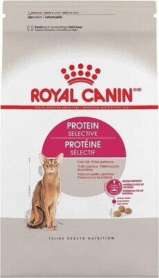 Royal Canin Feline Health Nutrition Protein Selective Dry Adult Cat Food; Size: 3-Pound