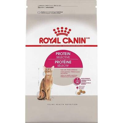 Royal Canin Feline Health Nutrition Protein Selective Dry Adult Cat Food; Size: 3-Pound