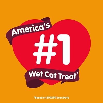 Delectables Hartz Bisque Lickable Wet Cat Treats for Cats, SENIOR 10+ Bisque Cat Treat Variety Pack, 1.4-oz, case of 12