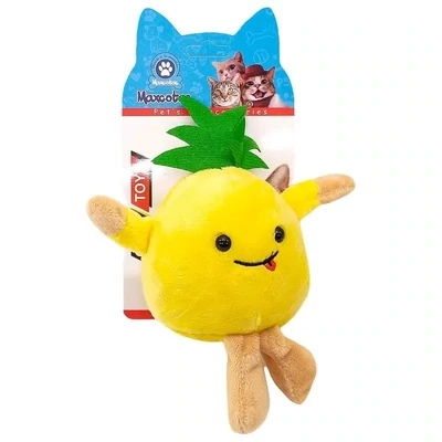 ** MAXCOTAS Cat Plush Toy - KICK TOY - Watermelon, Pineapple, Apple